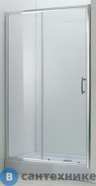 картинка Душевая дверь Band Hours Mike 100D (1000х1900)