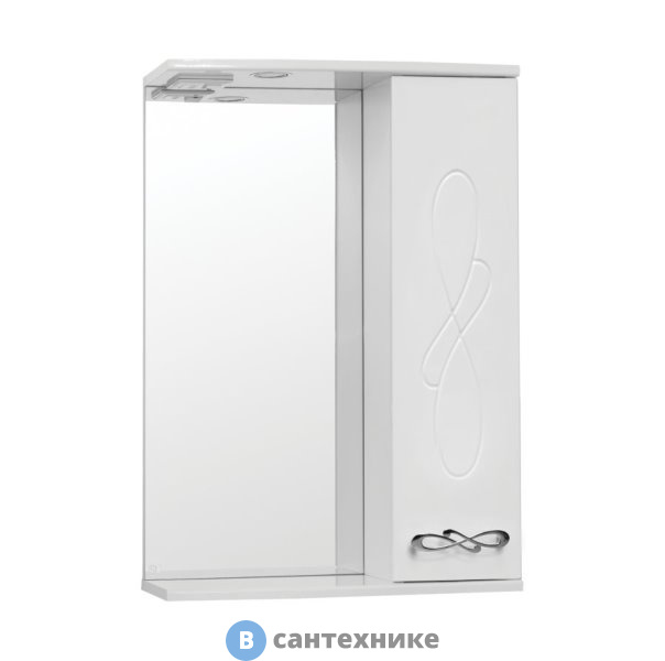 Зеркальный шкаф Style line Венеция 550/C белый (4650134470543)