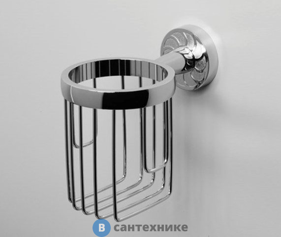 Держатель WasserKRAFT Isen K-4045 освежителя металл, хромоникелевое покрытие