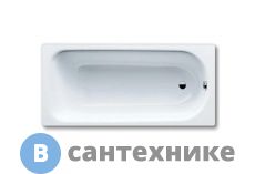 Ванна стальная Kaldewei Saniform Plus 375-1 180х80 белый (112800010001), без ножек