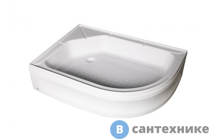картинка Душевой поддон WEMOR 120/90/24 L асимметрия 1200*900*240 мм (10000002999)
