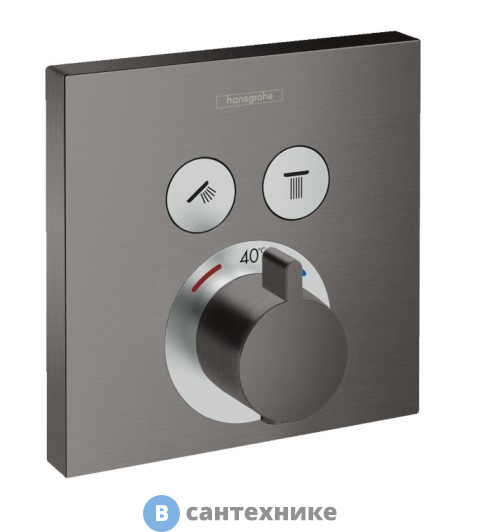 Смеситель Hansgrohe 15763340 ShowerSelect  для душа термостат (внешняя монтажная часть)