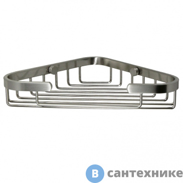 картинка Полка WasserKRAFT K-733NICKEL металлическая