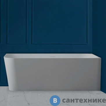 картинка Ванна ABBER Stein AS9621-1.7 R 170*75 из искусственного камня, белая матовая