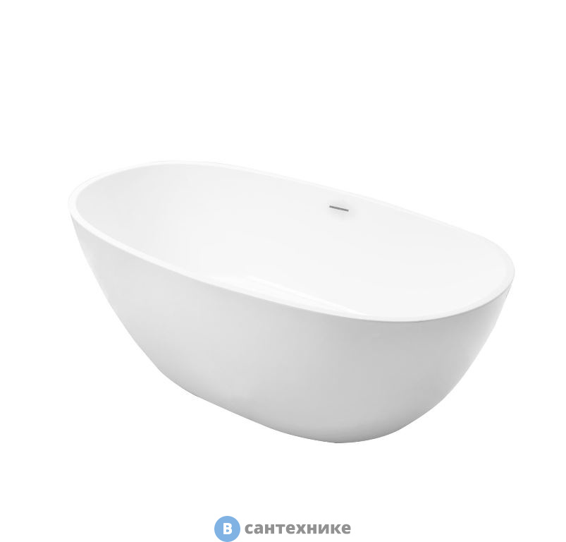 Ванна акрил Grossman GR-2503M Classic (170x87x58) отдельностоящая