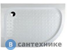 Душевой поддон Edelform EF-8070 L 800*1200*130 мм, радиальный