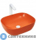 картинка Раковина WELTWASSER ELBACH 2143 MO накладная (матовая оранжевая) /490х395х150/