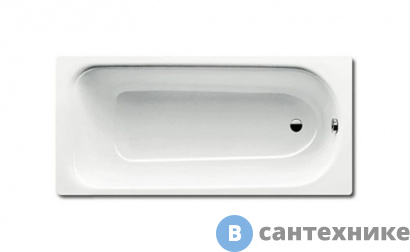 картинка Ванна стальная Kaldewei Saniform Plus 361-1 150х70 белый (111600010001), без ножек