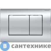 Смывная клавиша Geberit Delta30 115.137.21.1, для двойного смыва: глянцевый хром