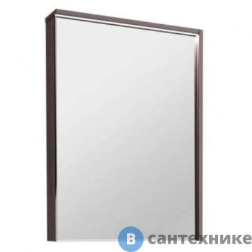 картинка Зеркальный шкаф Акватон Стоун 60 грецкий орех (1A231502SXC80)