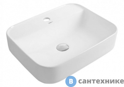 картинка Раковина Aquanet SOUL-2 керамическая накладная 500*400*140 (211283)