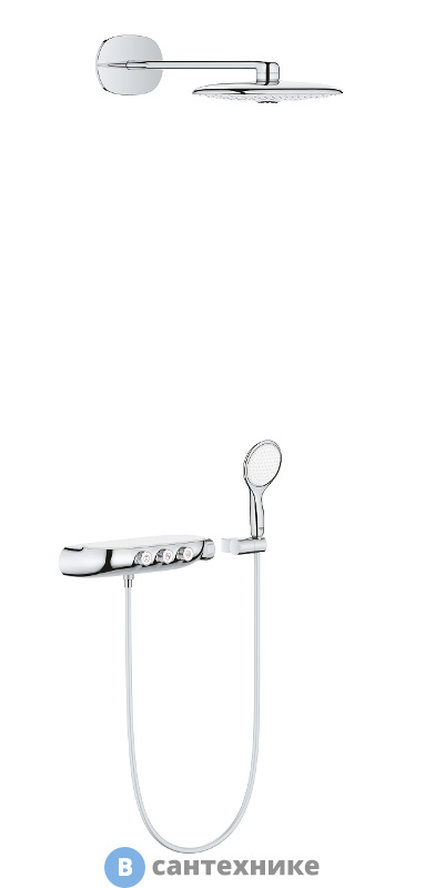 Верхний душ Grohe 26443000 Rainshower SmartControl DUO