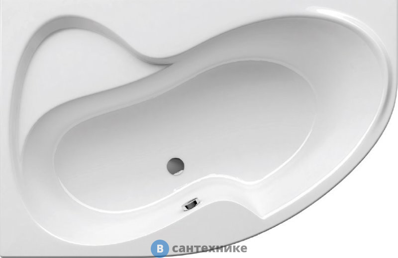 Ванна акриловая Ravak ROSA II 150х105 L без гидромассажа (CK21000000)