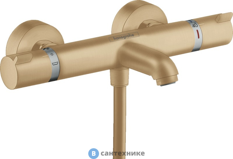 Смеситель Hansgrohe 13114140 Ecostat Comfort терм. для ванны