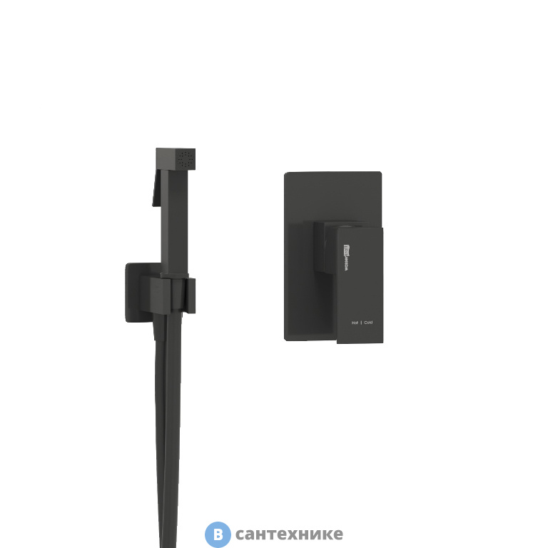 Встраиваемый комплект WasserKRAFT A02041 для биде со шлангом 120 см