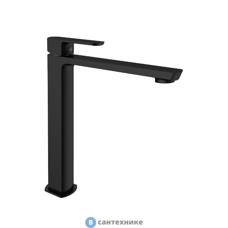 Смеситель Vincea Next VBF-1N2MB для раковины, однорычажный, черный