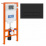 Комплект BelBagno 2 в 1 BB002-80/BB007-PR-NERO.M (инсталляция для унитазов BelBagno BB002-80 с кнопкой смыва BB007-PR-NERO.M)