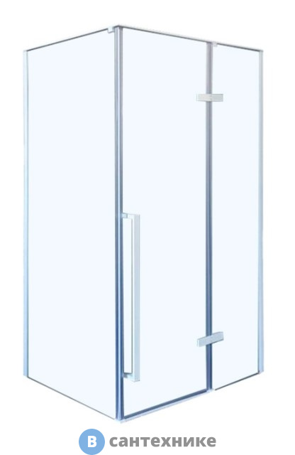 Душевое ограждение Cerutti C1AW 120x90x195 прозрачное стекло