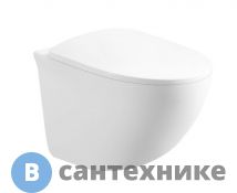 Унитаз подвесной Art & MAX PESCARA AM016CHR безободковый, без сиденья