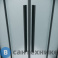 картинка Душевое ограждение Grossman Galaxy 300.K33.01.1010.21.02 (100*100*195) квадрат, раздвиж, черн. матов, стекло шиншилла, без поддона