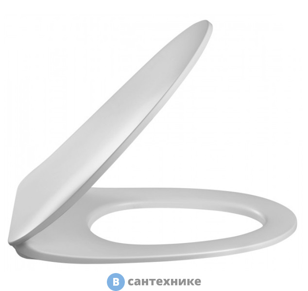 Сиденье для унитаза Jacob Delafon 8322K-00 ODEON UP ультратонкое, микролифт (белый)