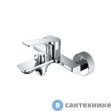 картинка Смеситель Orange FLAT M12-100cr для ванны/душа