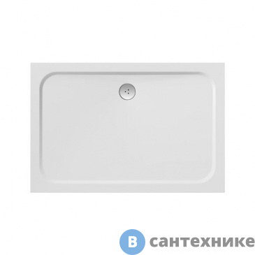 картинка Душевой поддон Ravak GIGANT PRO 120х90 CHROME белый (XA04G701010) без ножек и сифона