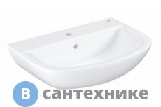 Раковина Grohe 39421000 Bau Ceramic подвесная, 60 см