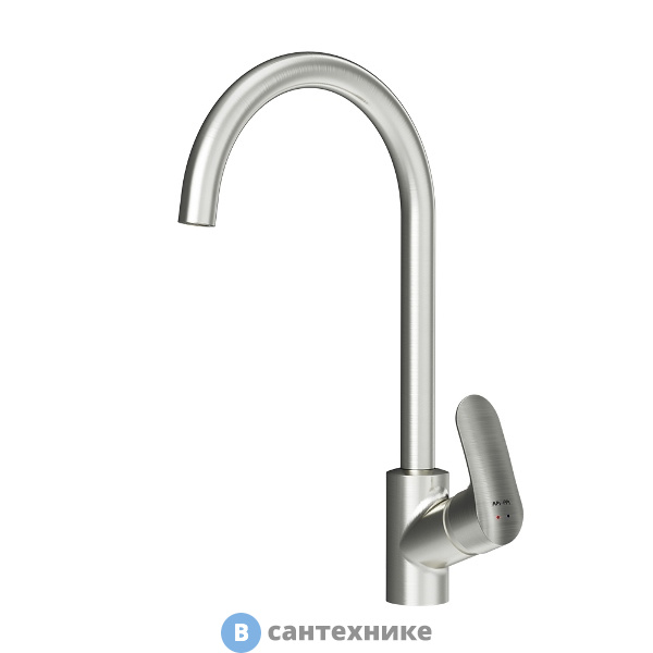 Смеситель AM.PM Like F8007111 для кухни, сатин