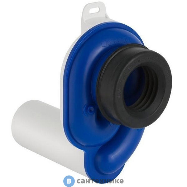 Сифон Geberit 152.950.11.1 UNIFLEX для писсуара, вакуумный, горизонтальный, D50