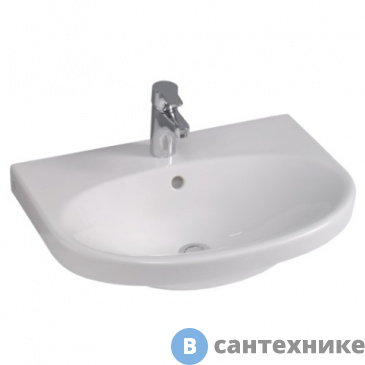 картинка Раковина Gustavsberg 55609901 Nautic 600 x 460 мм, без смесителя