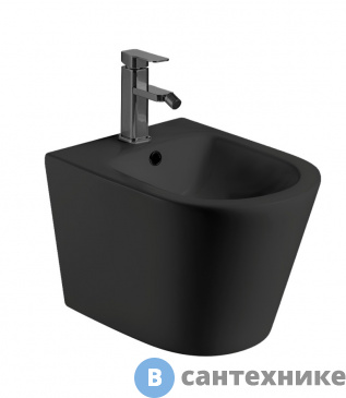 картинка Биде с инсталляцией WELTWASSER (BAMBERG 480 BD + SALZBACH 005 MT-BL)