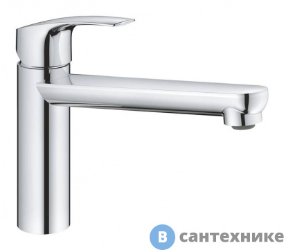 картинка Смеситель Grohe EUROSMART 30463000 для кухни (хром)