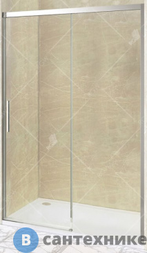 картинка Душевая дверь RGW LE-12 100*195 хром/прозрачное/6 мм (34121210-11)