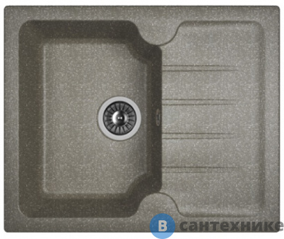 картинка Кухонная мойка Dr. Gans Лора 620, чёрный CMc (25.020.A0620.407)