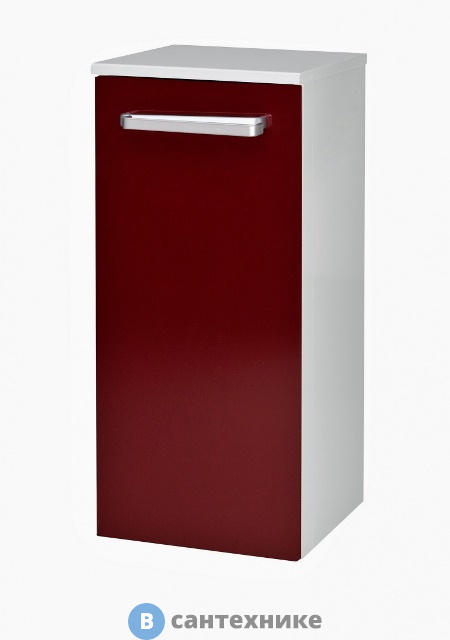 Полупенал Dreja Q Max-35S", красный глянец, руч, нижний (62364)