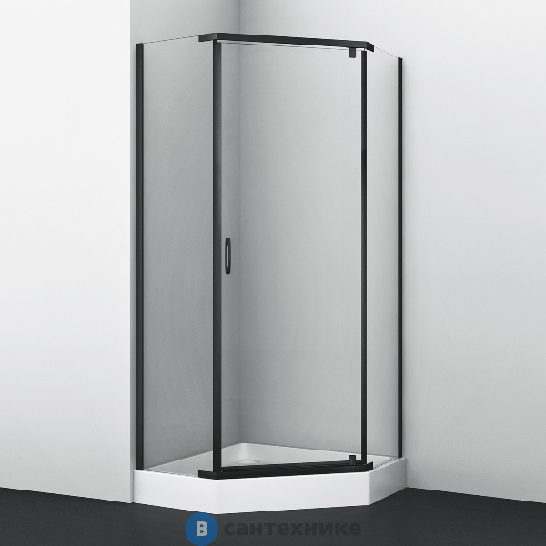 Душевой уголок WasserKRAFT Wiese 84P38 (1000x1000x2000), без поддона