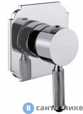 картинка Смеситель Cezares OLIMP-DIM2-01-L встраиваемый однорычажный для душа, хром