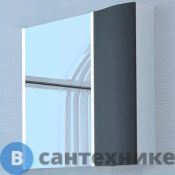 Зеркало-шкаф Акватон Ондина 80 графит (1A183502ODG20)