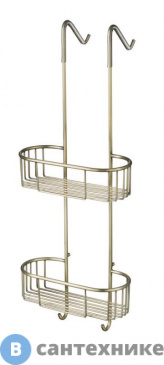 картинка Полка 2-ярусная Timo Nelson 160084/02 antique