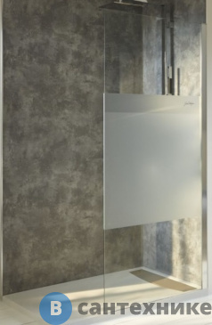 картинка Ограждение Jacob Delafon CONTRA E22WD120-GA фиксированное /120х200/ (матов. стекло)