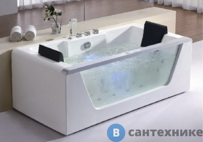 картинка Акриловая ванна EAGO AM196JDTS-1Z (1800x900x650)