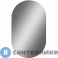 картинка Зеркало Континент Fleur Led 700х1200 с бесконтактным сенсором, холодная подсветка (ЗЛП628)