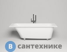 Ванна Salini ORLANDO 102012G 1800х800х600 S-Sense (sapirit), глянцевая