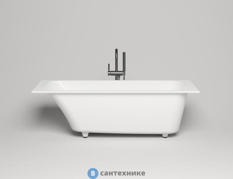 Ванна Salini ORLANDO 102012G 1800х800х600 S-Sense (sapirit), глянцевая