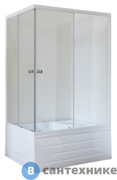 картинка Душевой уголок Royal Bath RB 8120BP-T R 1200x800x2000 (прозрачное)