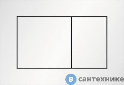 картинка Клавиша смыва TECE TECEnow 9240417 белый матовый