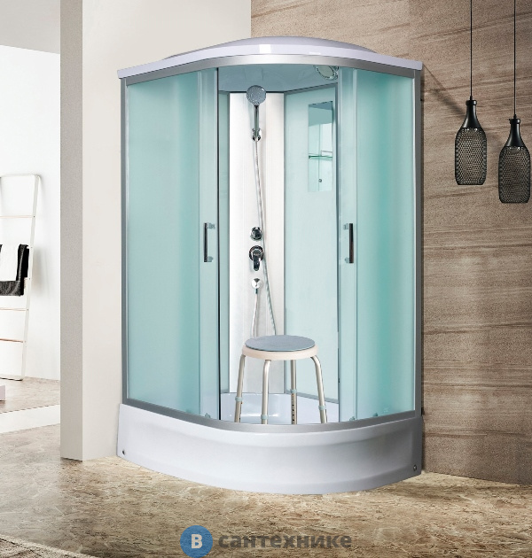 Душевая кабина River DESNA 100/80/24 МТ L, без гидромассажа