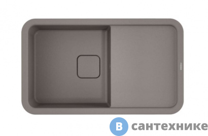 картинка Кухонная мойка OMOIKIRI Tasogare-86-GR grey (4993459)