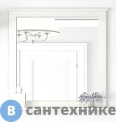 Зеркало Акватон Леон 80 Дуб белый (1A186402LBPS0)